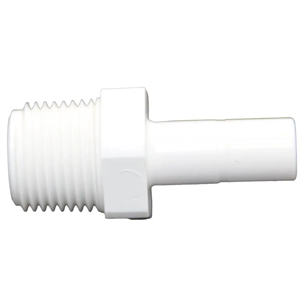 Neofit - Polypropylene Natural White Stem Adapter 3/8" Stem X 3/8" Nptf 1