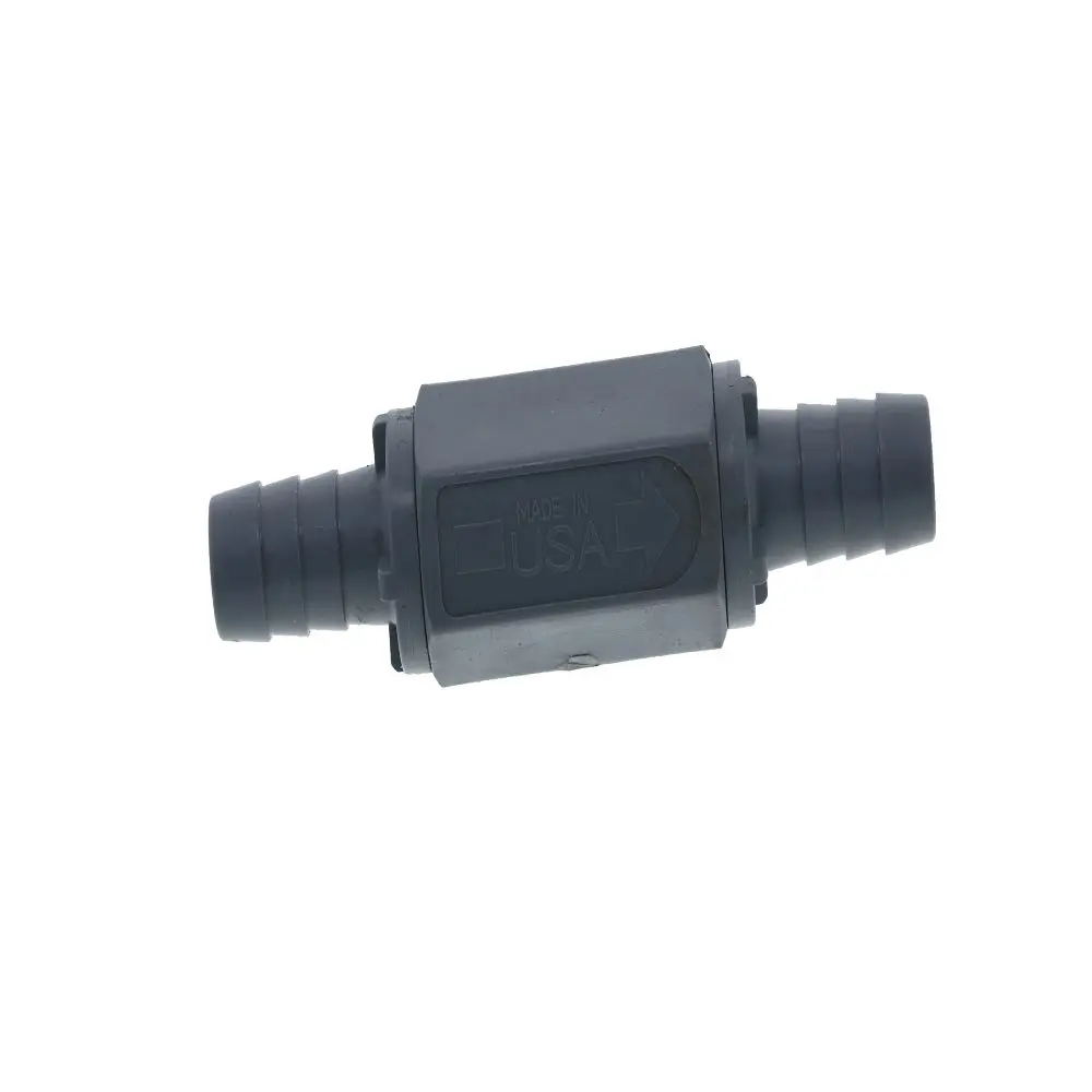 Check Valve 426 Series Pvc Gray 1/2" Od Barb Buna 2