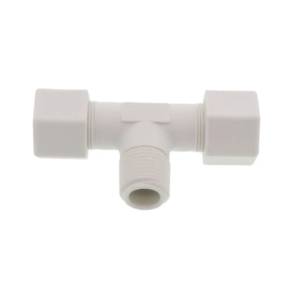 Jaco 60-10-8-P-Pg Polypropylene Male Branch Tee 5/8 Od Tube X 1/2 Mpt 2