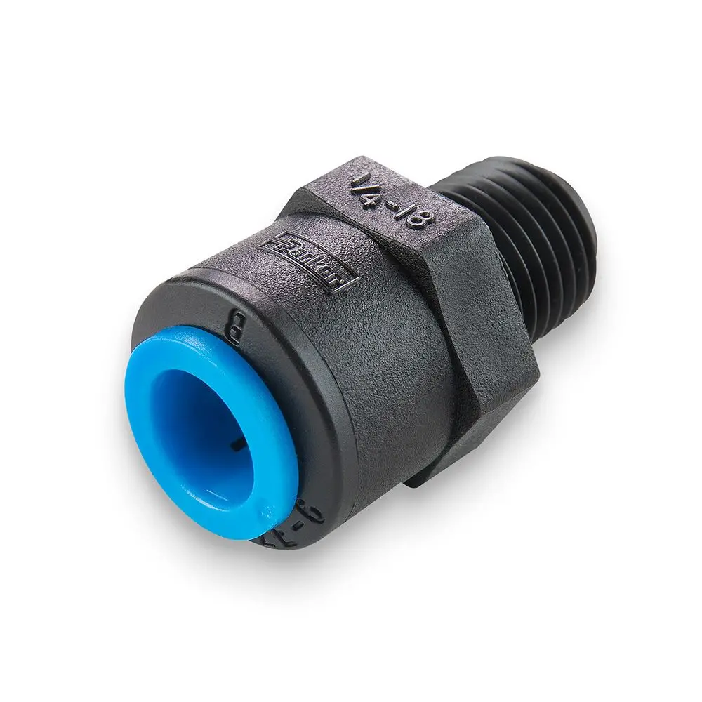 Kynar Pvdf Check Valve 3/8 X 1/4 Mnpt - 1.5 Psi Crack Pressure 1