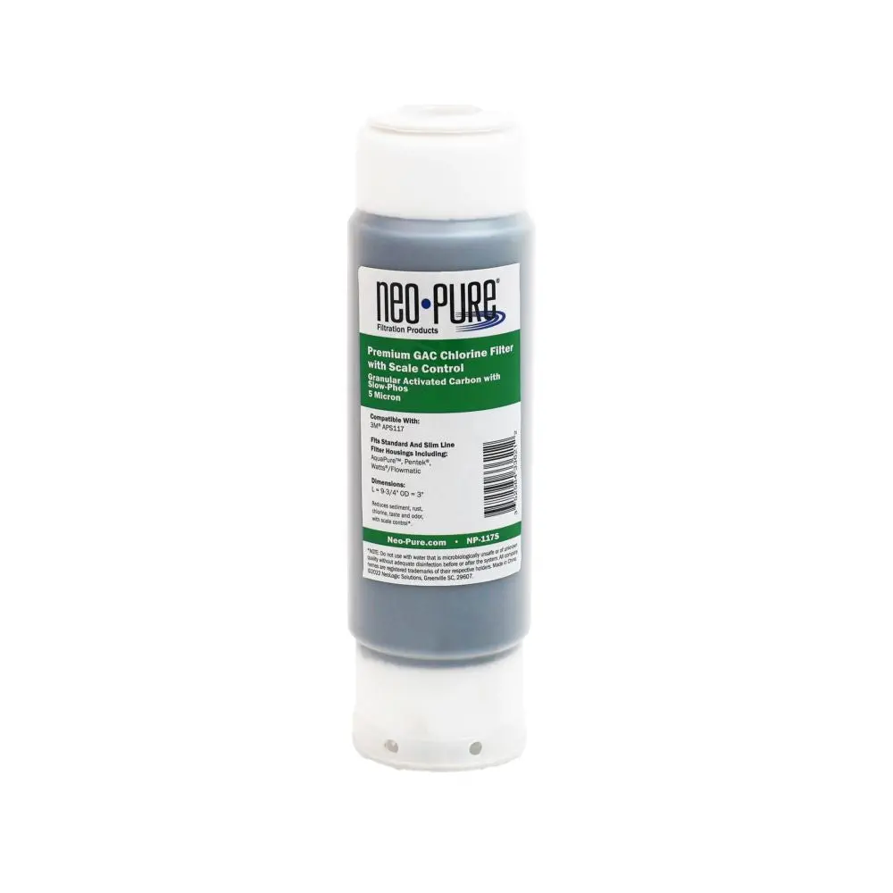 Neo-Pure Np-117S Premium Chlorine Water Filter With Slow-Phos Scale Control | Aqua-Pure Aps117 Compatible 1
