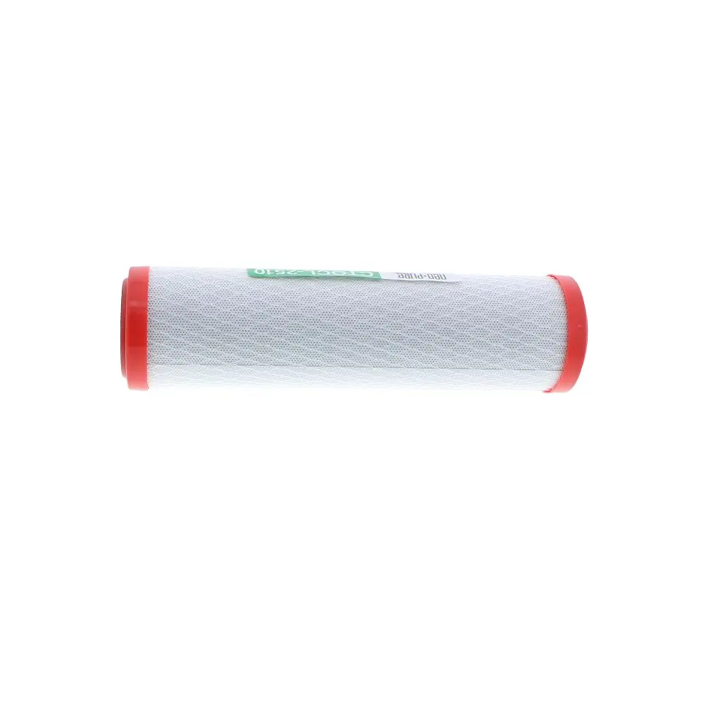 Neo-Pure Ctocl-2510 9-7/8" X 2-1/2" Coconut Shell Carbon Block Filter 0.5 Micron 2