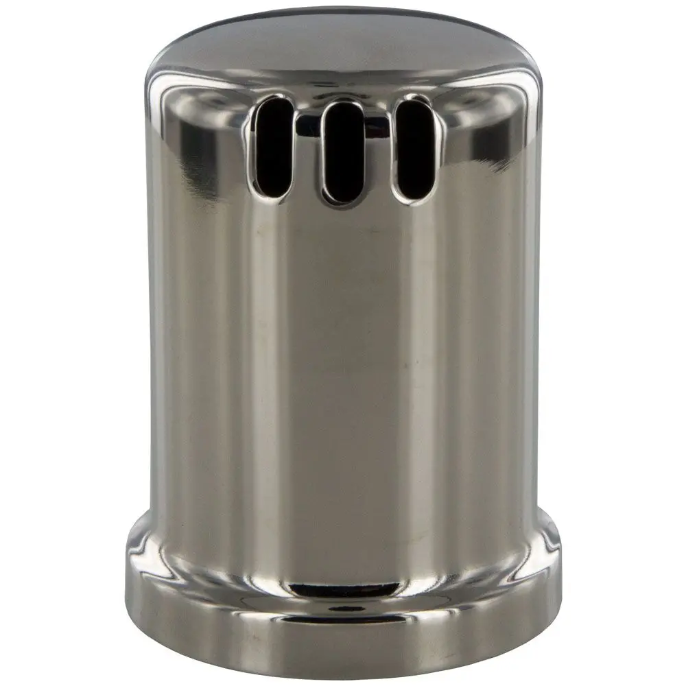 Universal Metal Air Gap Cover - Polished Nickel 1