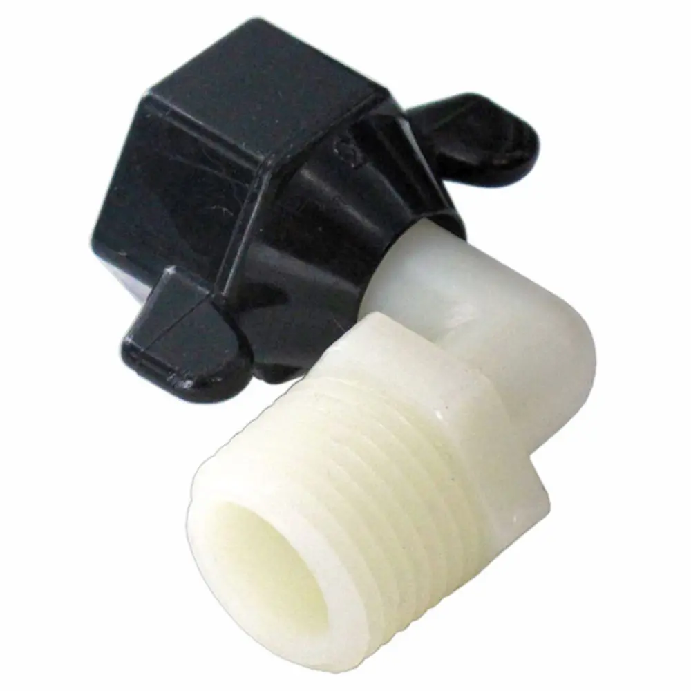 Shurflo 244-3366 Wingnut Swivel Nylon Elbow 1/2 Fnpt X 1/2" Mnpt 1