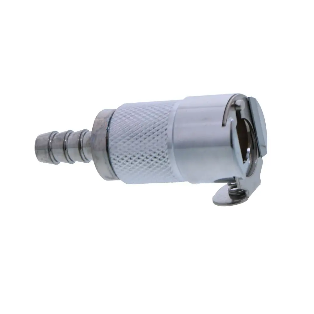 Lcd17004 Valved In-Line Hose Barb Coupling Body 1/4 Id Barb 1