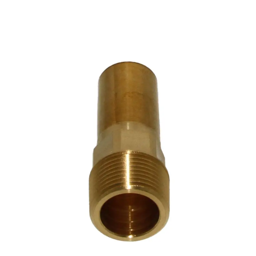 John Guest Brass Male Stem Adapter Npt - 28Mm X 1 Npt 3
