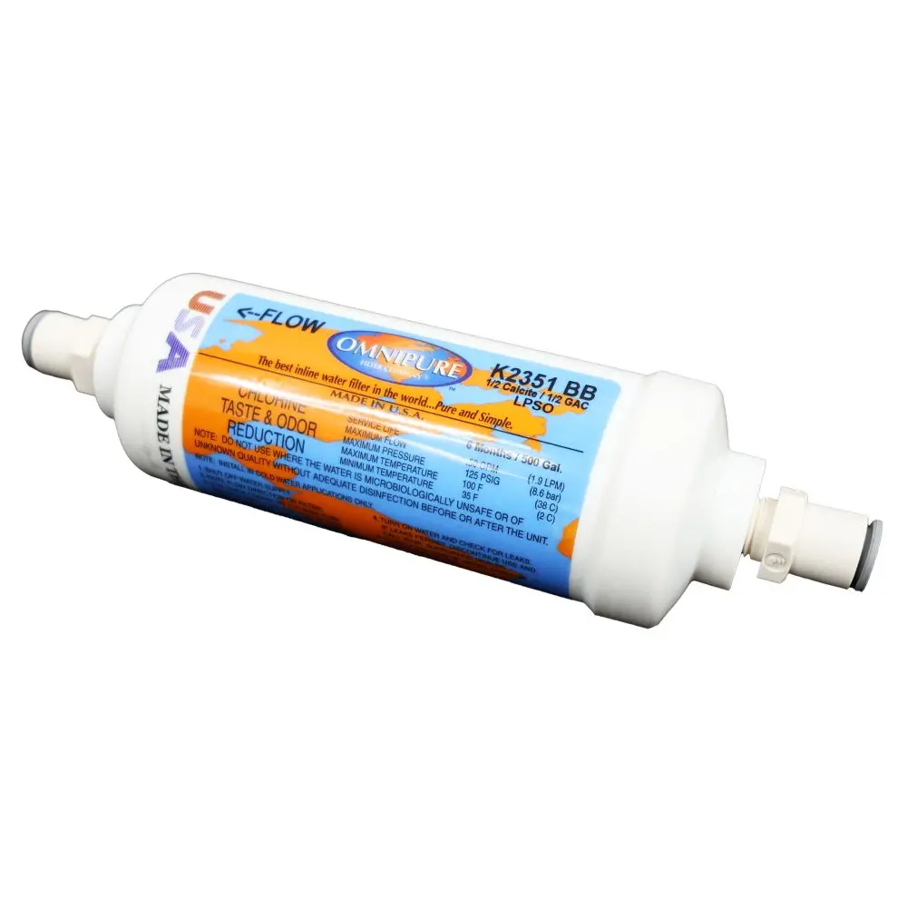 Kinetico 104834 Compatible Watermaker Five Postfilter Gac/Calcite Cartridge 1