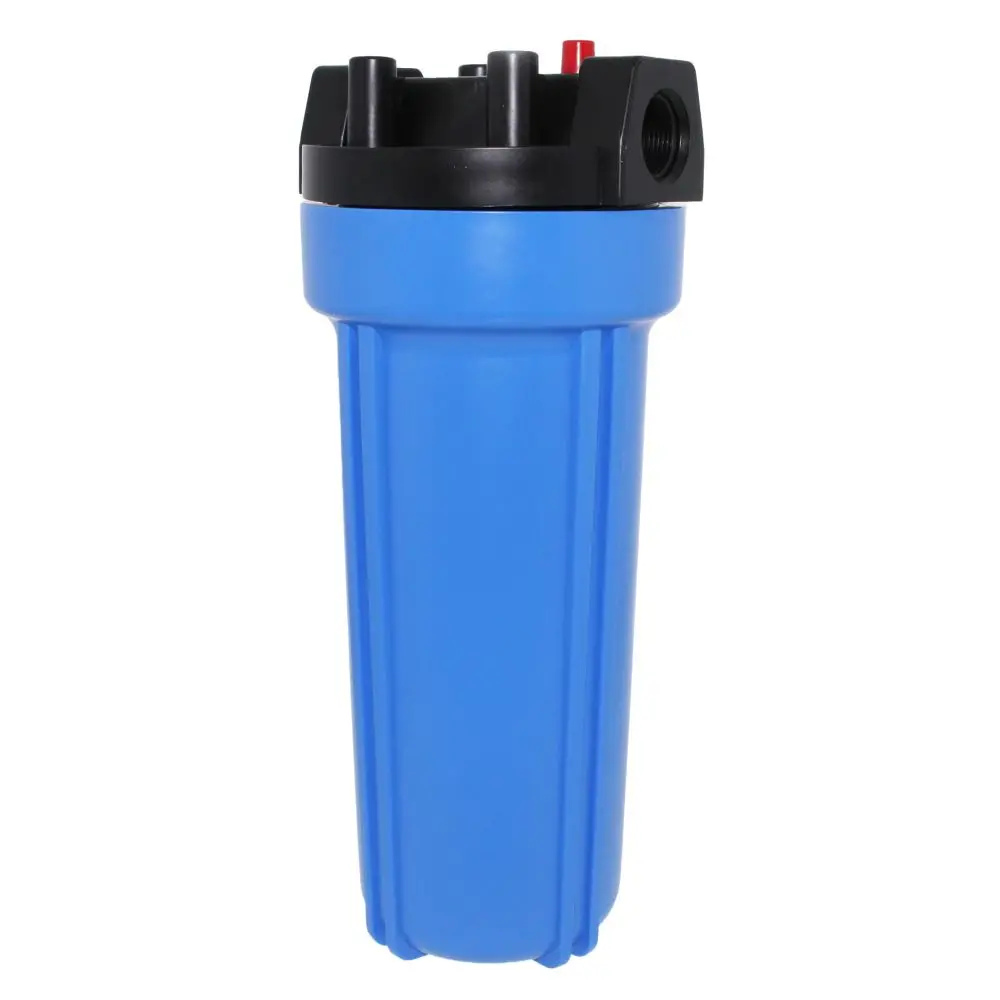10" Neo-Pure Standard Water Filter Housing Black/Blue With Pressure Relief - 3/4" Fpt 1