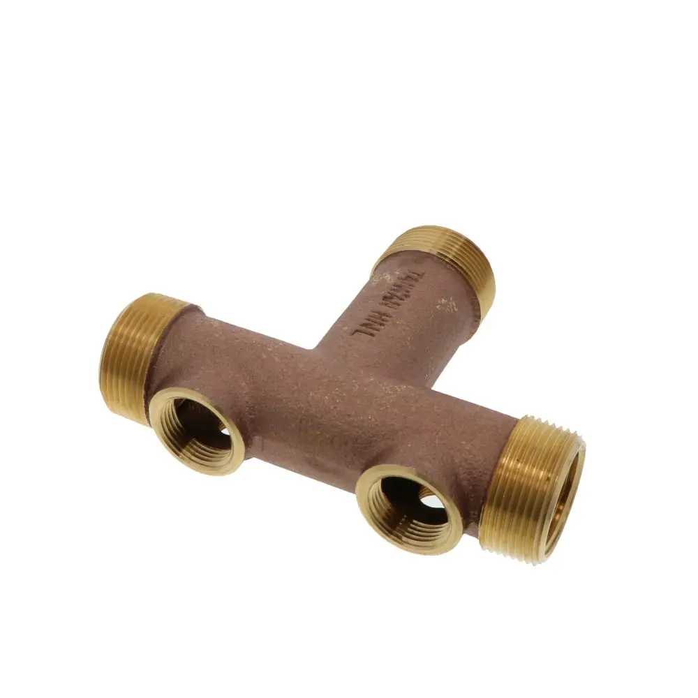 Brass Tank Cross Lead-Free 1.25" X 4.5" 1