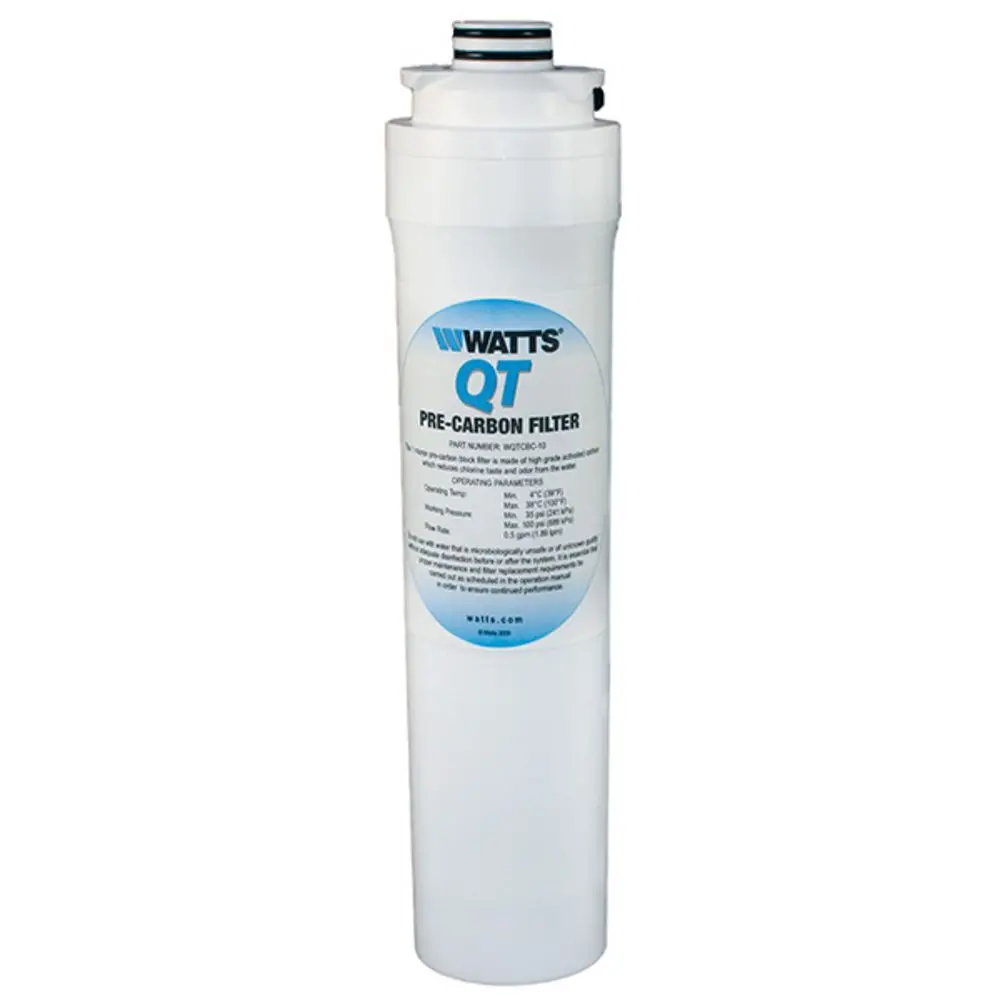 Watts Wqtcbc-10 Qt Quick Twist Carbon Block Prefilter 1