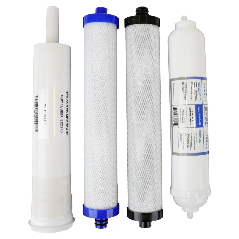 Microline Tfc-435 Ro System Replacement Water Filter Kit 1