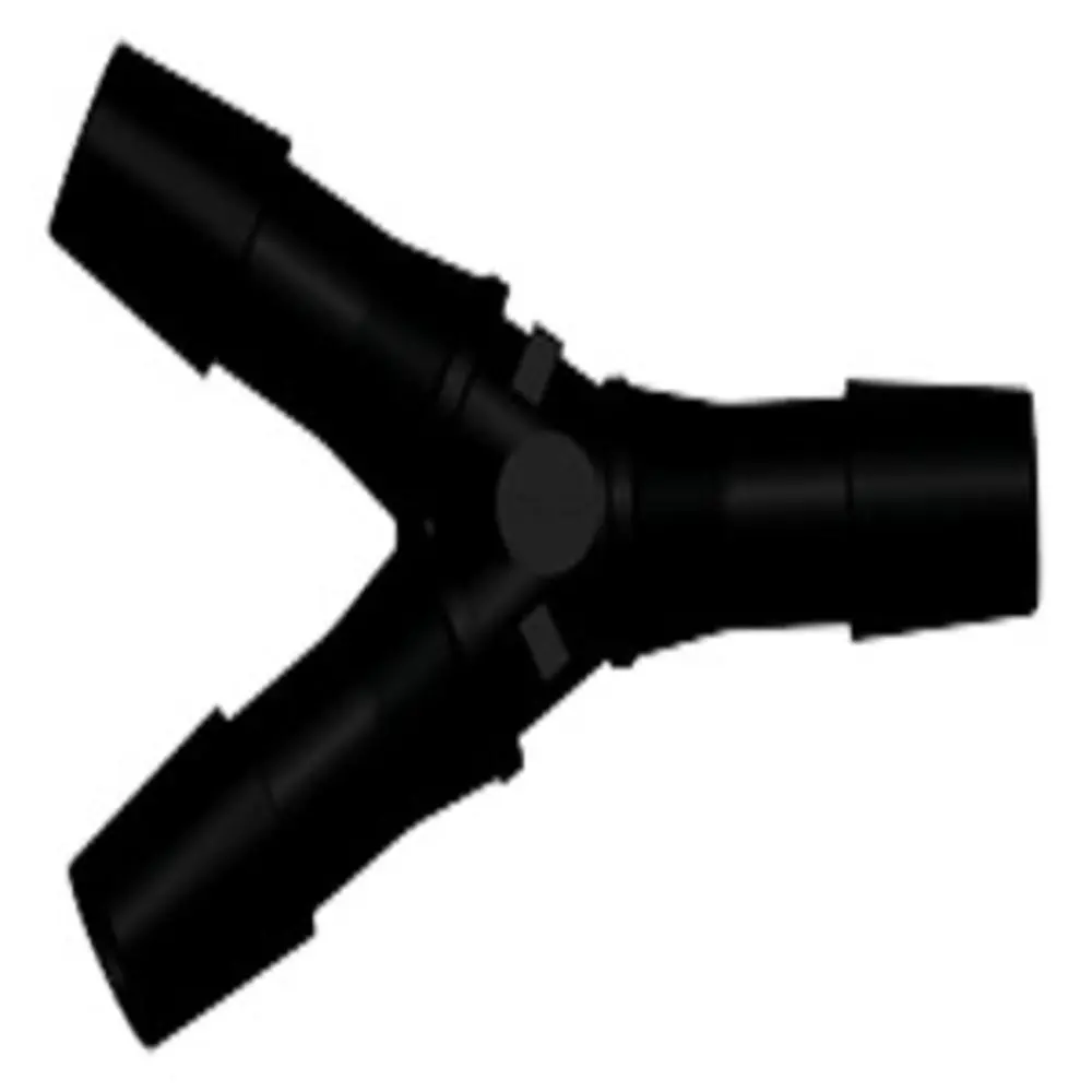 Hy1231 Y Fitting Black Nylon 3/8 Hb X 3/8 Hb X 3/8 Hb 1