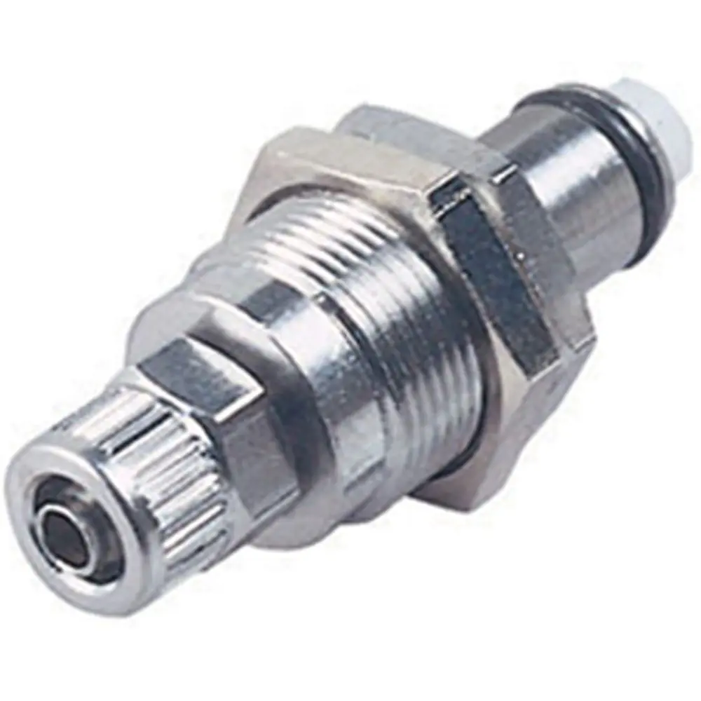 Lcd40004 Valved Panel Mount Ptf Coupling Insert 1/4 Ptf 1