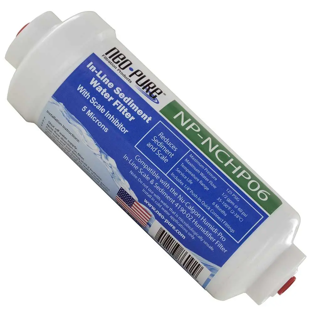 Nucalgon Replacement Neo-Pure Inline Scale & Sediment Reducing Filter 1