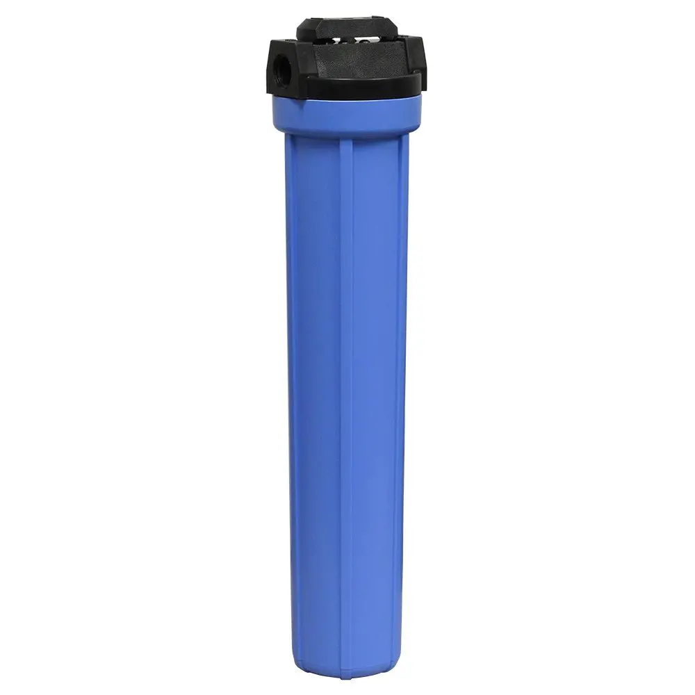Pentek 150166 20" Standard Filter Housing Black/Blue Vih W/Pr - 3/4" Fpt 1