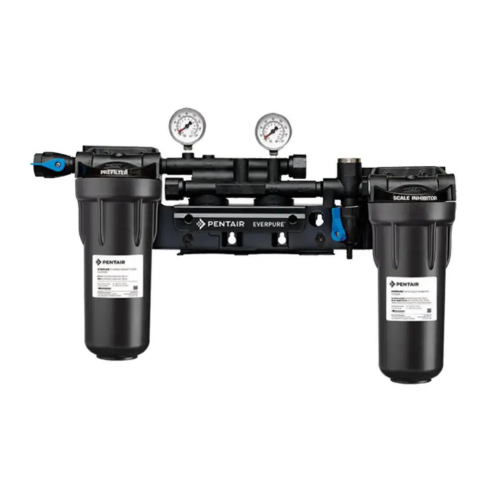 Everpure Ev9294-02 High Flow Csr Twin Manifold With 10" Prefilter 1