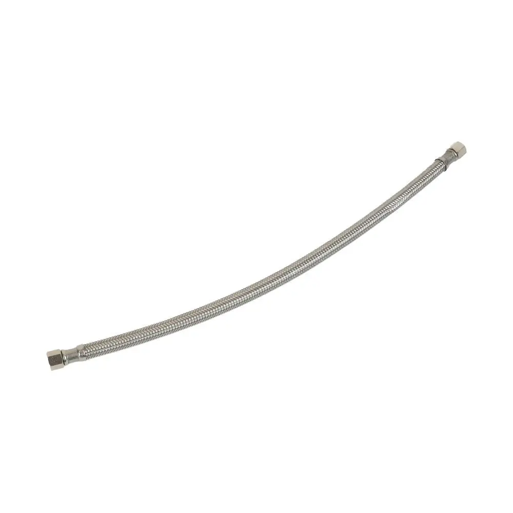 Braided Stainless Steel Hose 304 1/4" Comp X 1/4" Comp 16" Length 1