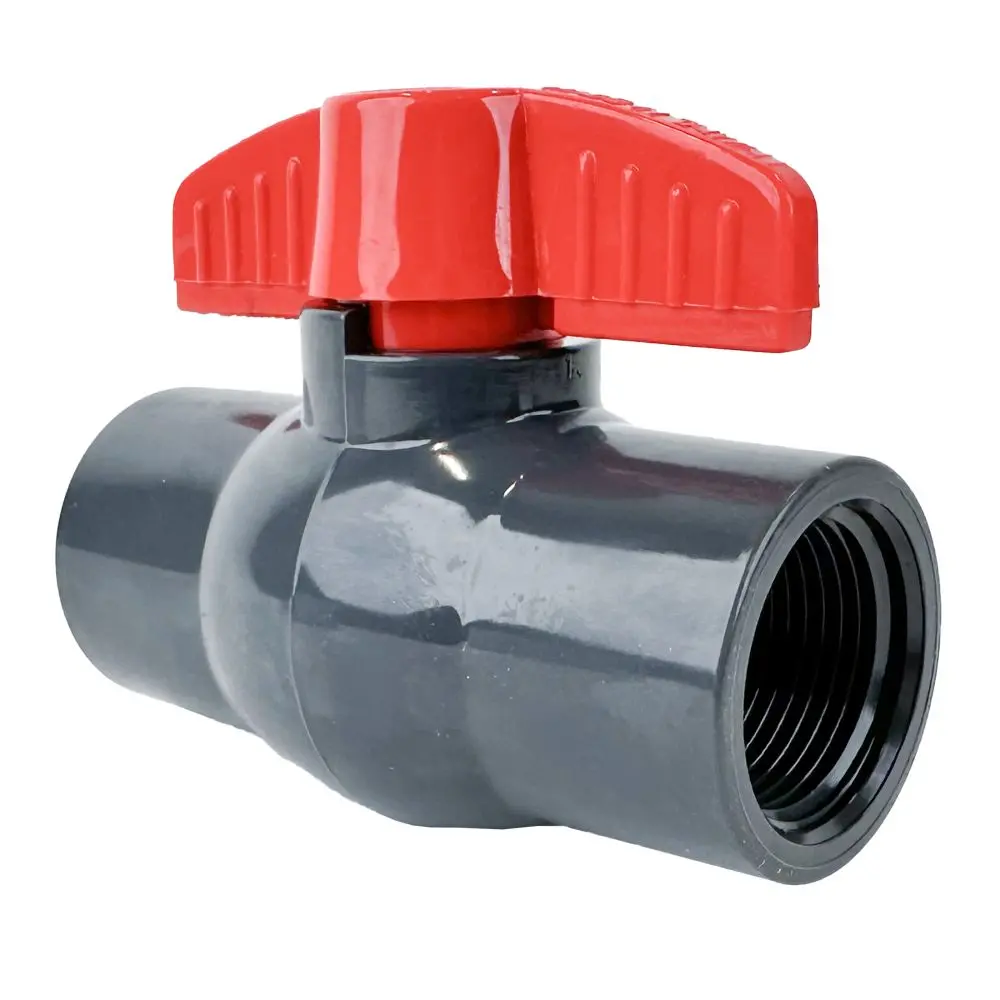 Schedule 80 Pvc Molded-In-Place Ball Valve 1" Fips 1
