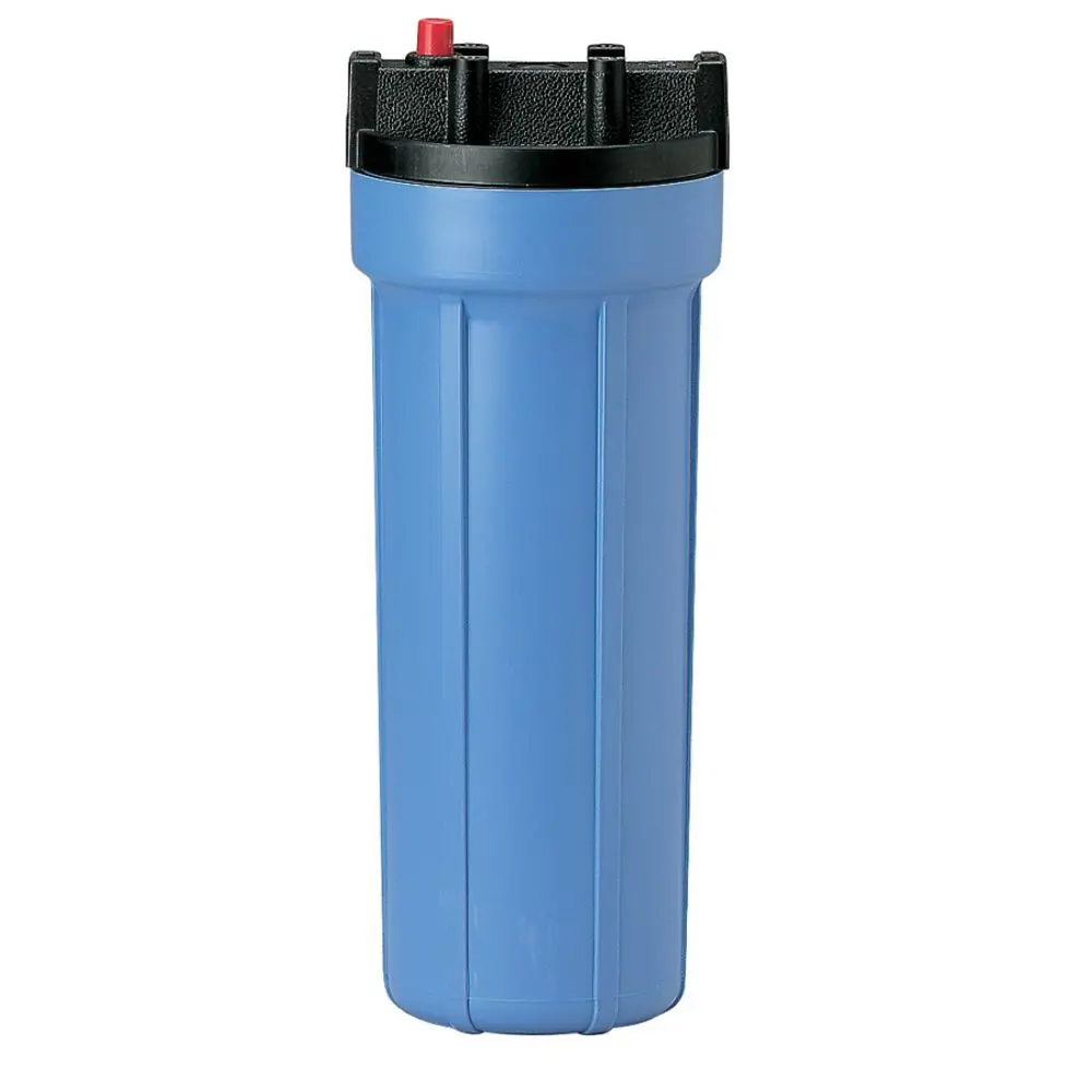 Pentek 10" Slim Line Water Filter Housing Black/Blue W/ Pr 1