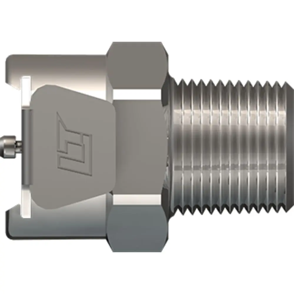 Linktech 40Cb Series Male Thread Female, Non-Valved, 1/4" Mnpt, Chrome Brass 1