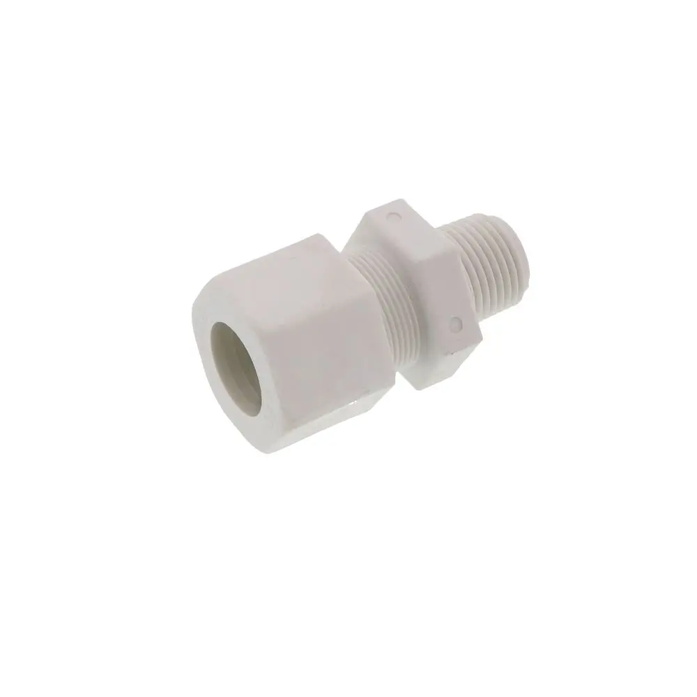 Jaco 10-12-8-P-Pg Polypropylene Male Connector 3/4 Od Tube X 1/2 Mpt 1