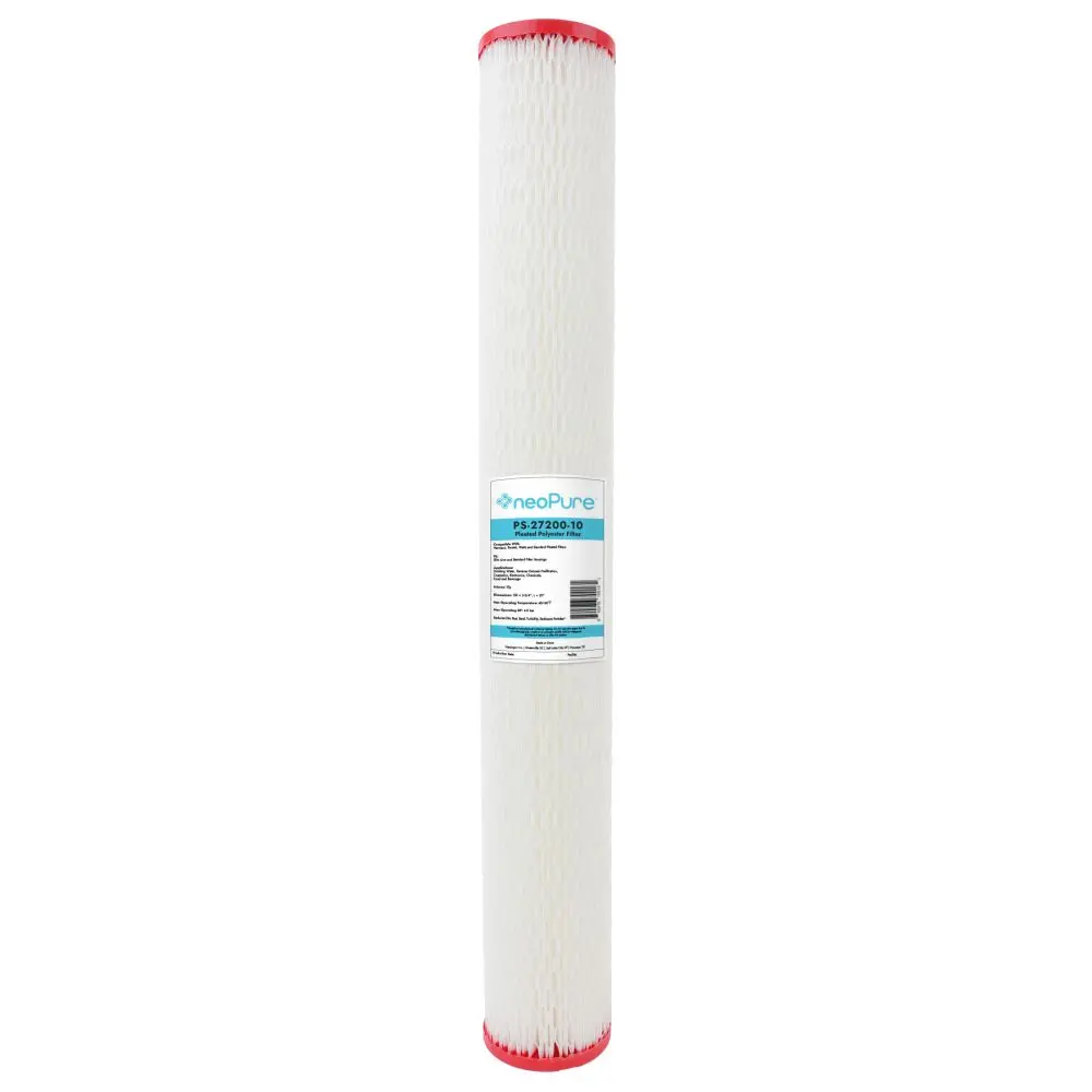 Neo-Pure Ps-27200-10 20" High Efficiency Pleated Filter 10 Micron 1