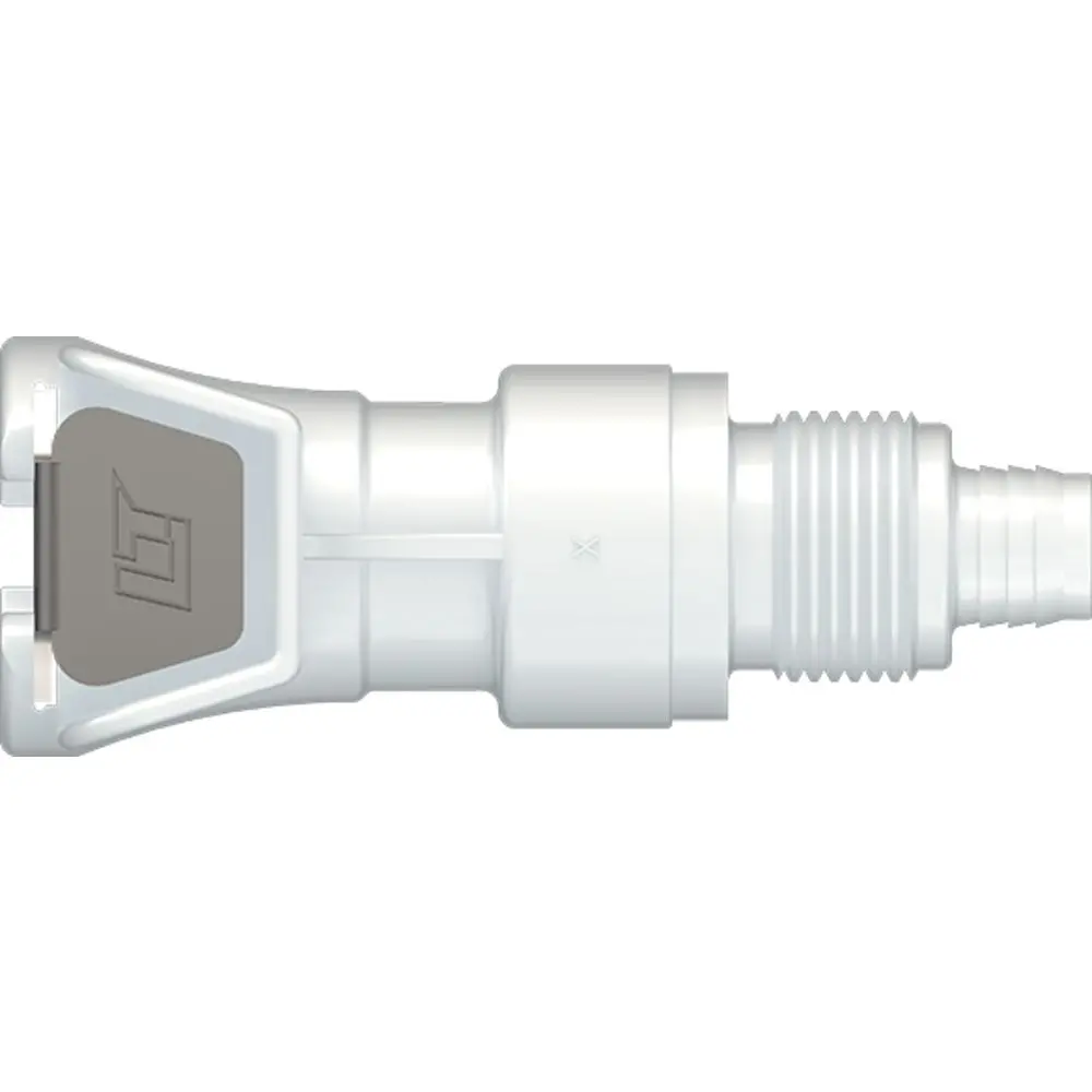 Linktech 40Ac Series Straight Female, Valved, 3/8" Ptf, Natural Acetal, Buna N 1