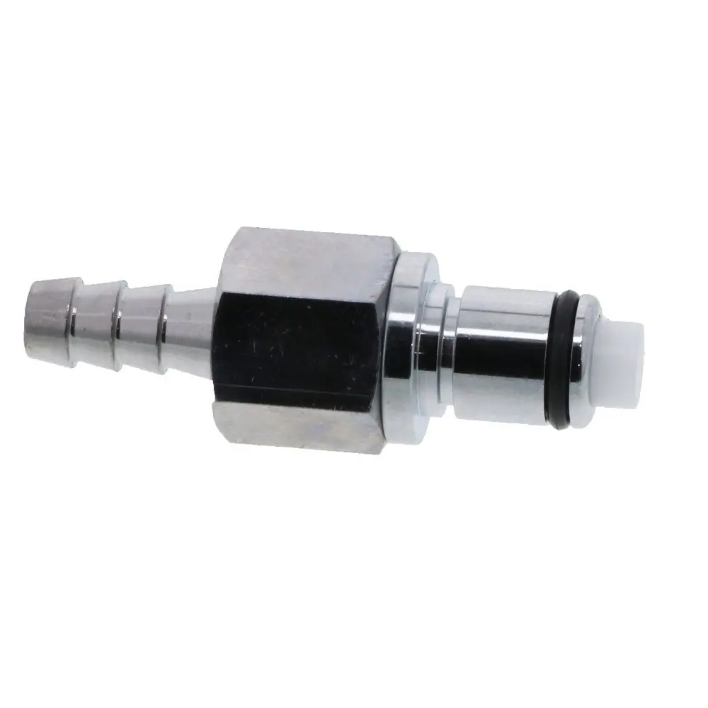 Lcd22004v Valved In-Line Hose Barb Coupling Insert 1/4 Id Barb Fkm (Viton) O-Ring 3
