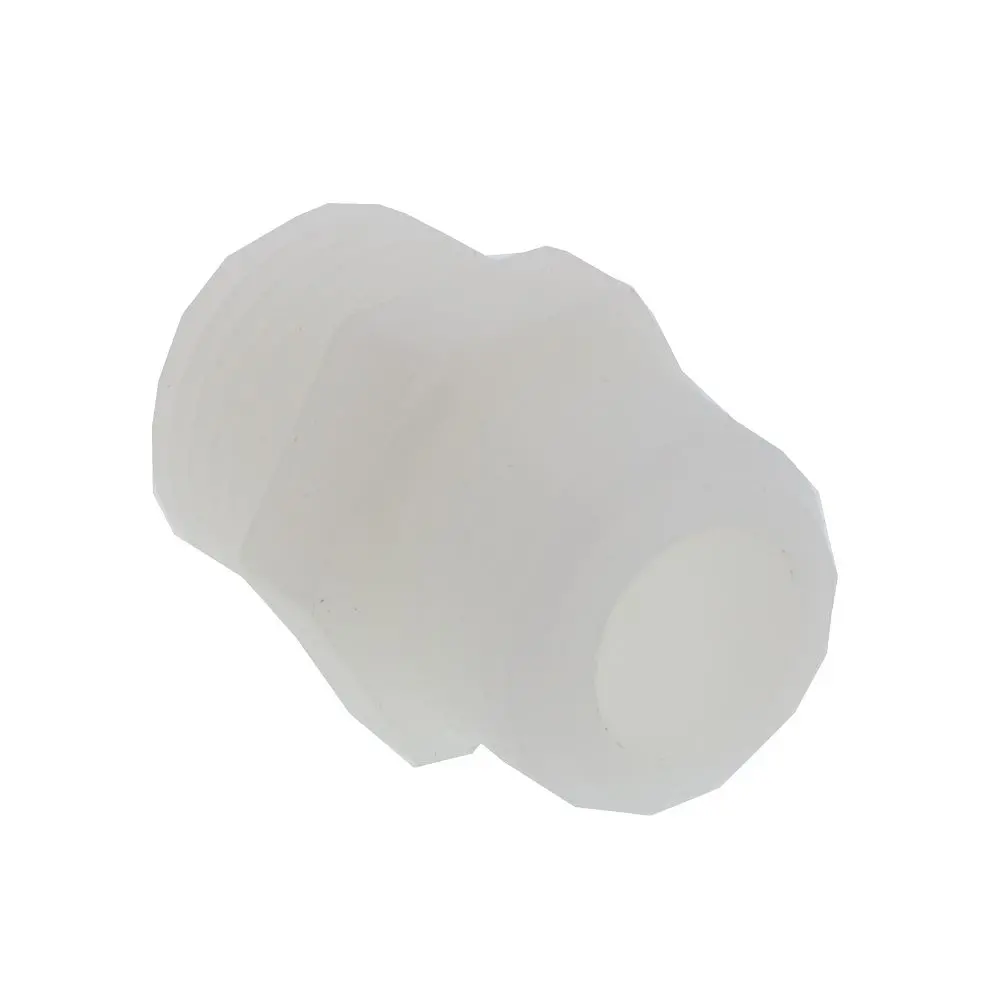 Nipple Hex - 1/2" Mpt Natural Nylon 2