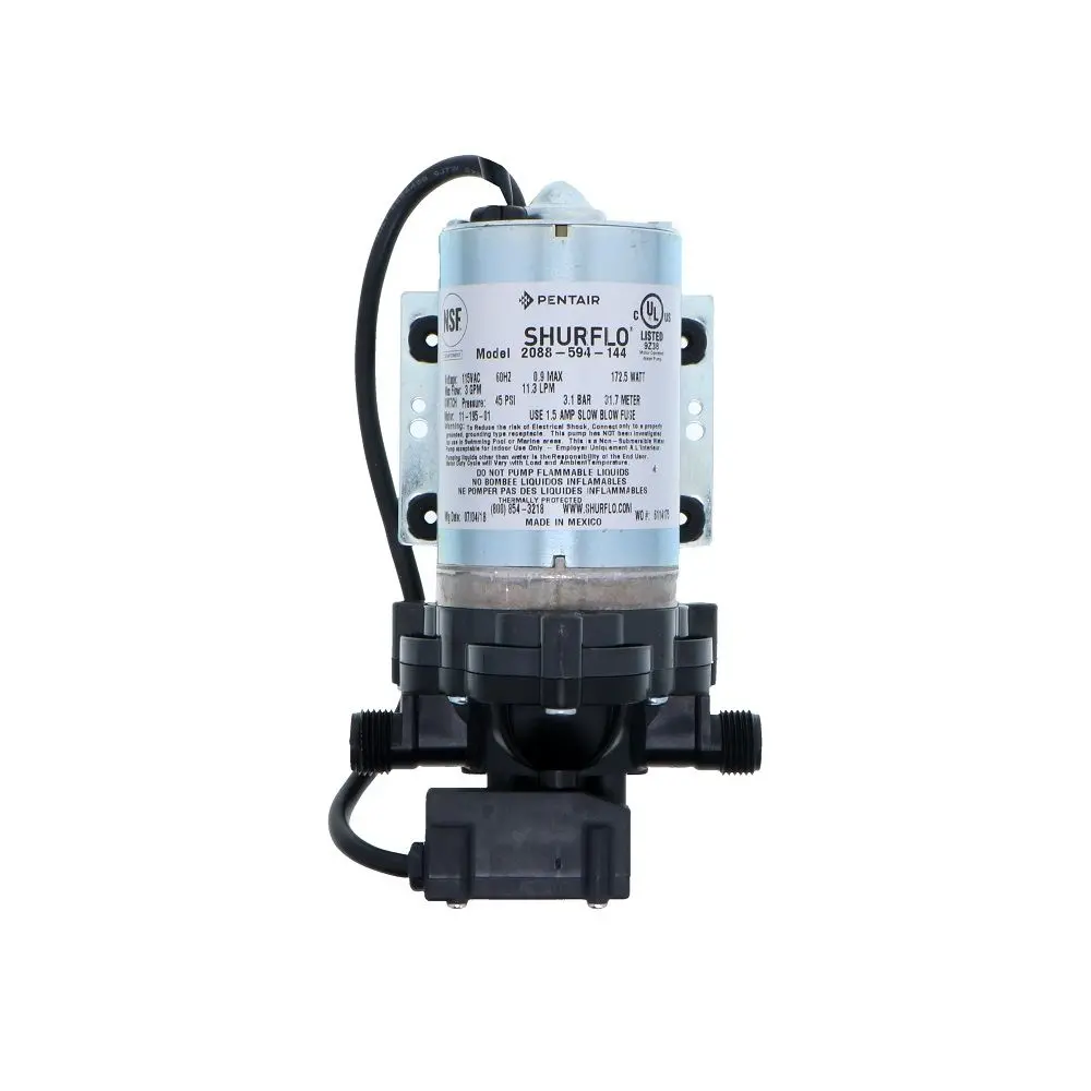 Shurflo 2088-594-144 Delivery Pump 3.0 Gpm Open Flow 115Vac W/ Cord 1