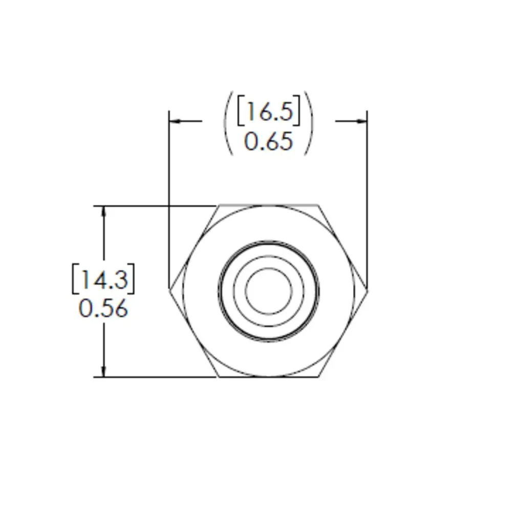 Linktech 20Ac Male Thread Plug, Nv, 1/8" Mnpt 2