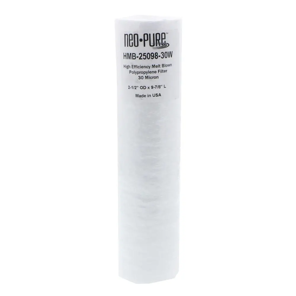 Neo-Pure Hmb-25098-30W 9-7/8" High Efficiency Meltblown Filter 30 Micron 2