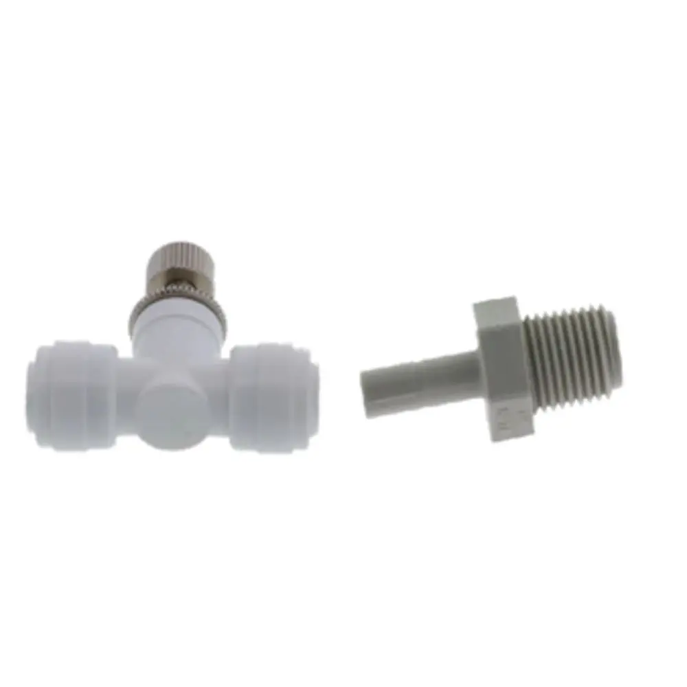Dmfit Control Valve Male Connector - 3/8" Push-In X 3/8" Nptf 1