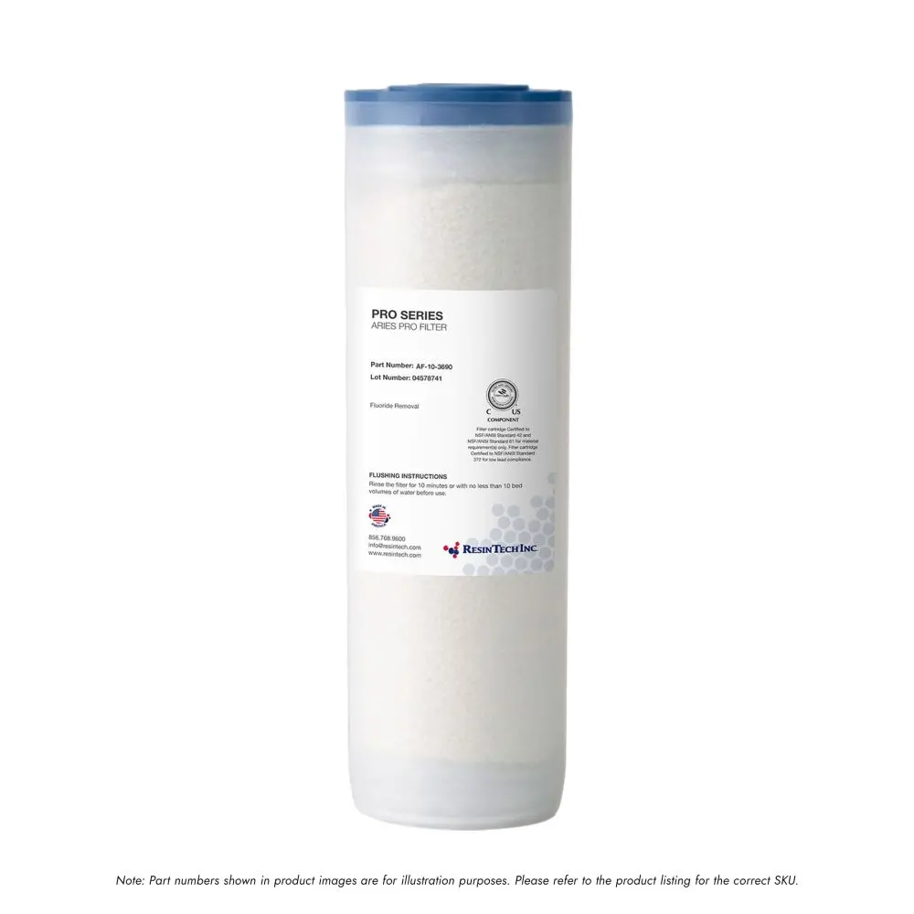 Resintech Af-10-3690-Bb Fluoride Reduction Filter 4.5 X 10 1