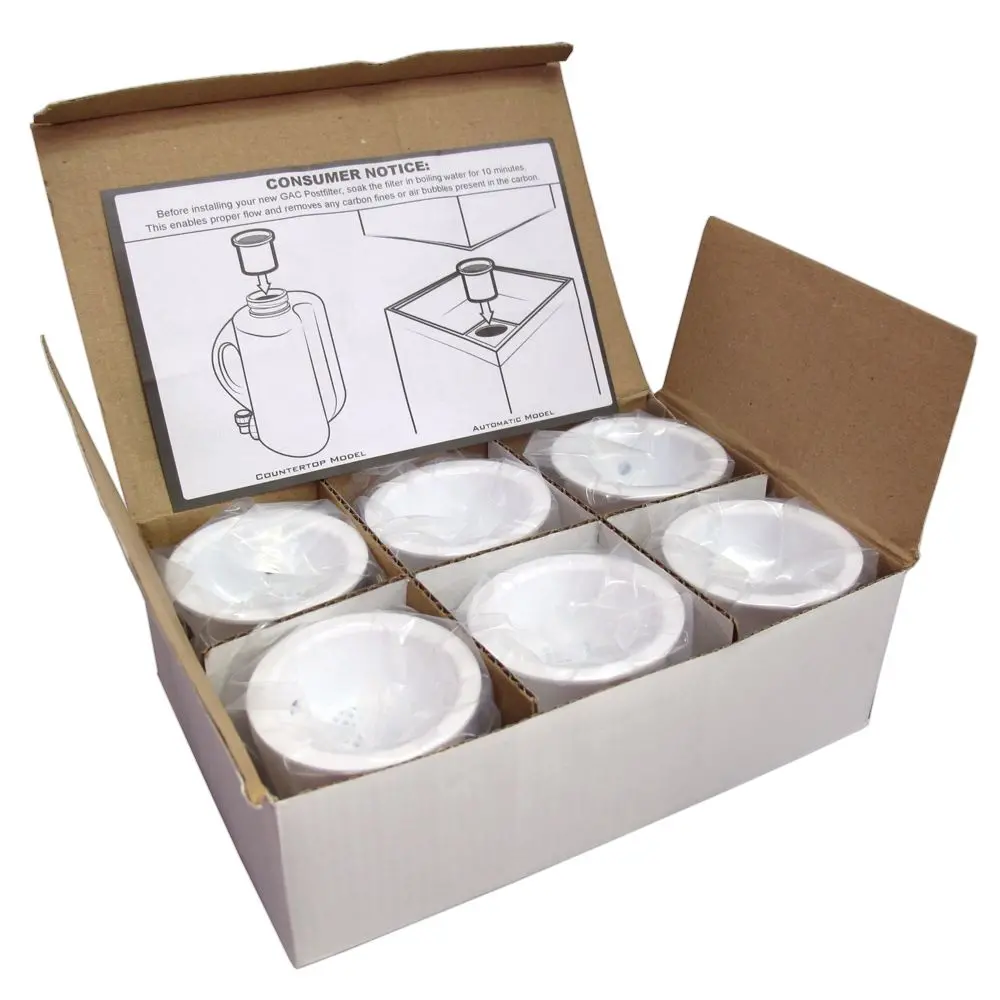 Neo-Pure 6506Rc Carbon Postfilters For Waterwise® Water Distillers 6 Pack 1