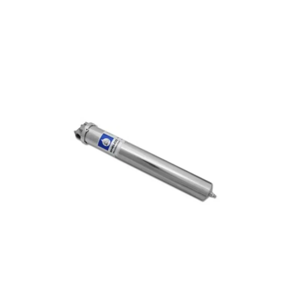 Neo-Pure Stainless Steel Csf Series Single Filter Cup Housing, 20", 316Lep, 1" Fpt, 14 Gpm, 222 Style 1