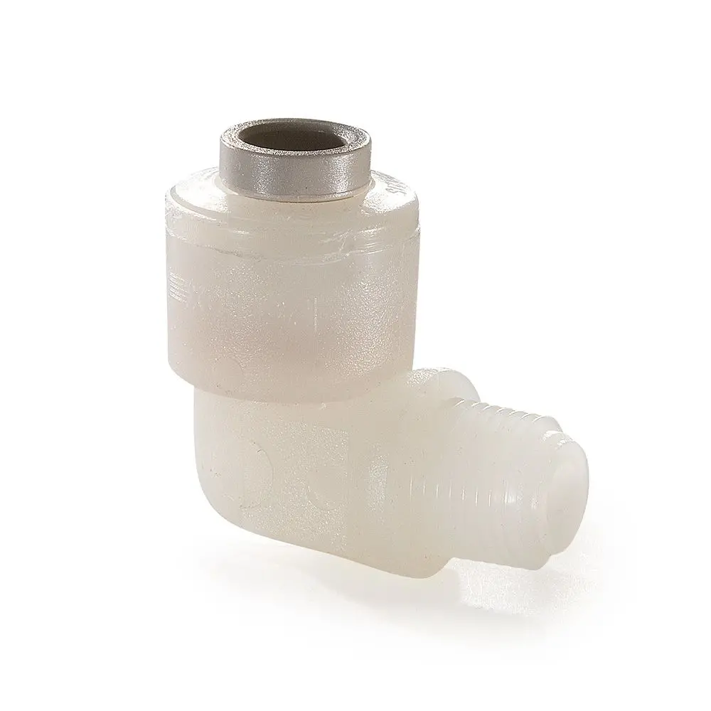 Kynar Pvdf Male Elbow - 3/8 X 3/8 Nptf 1
