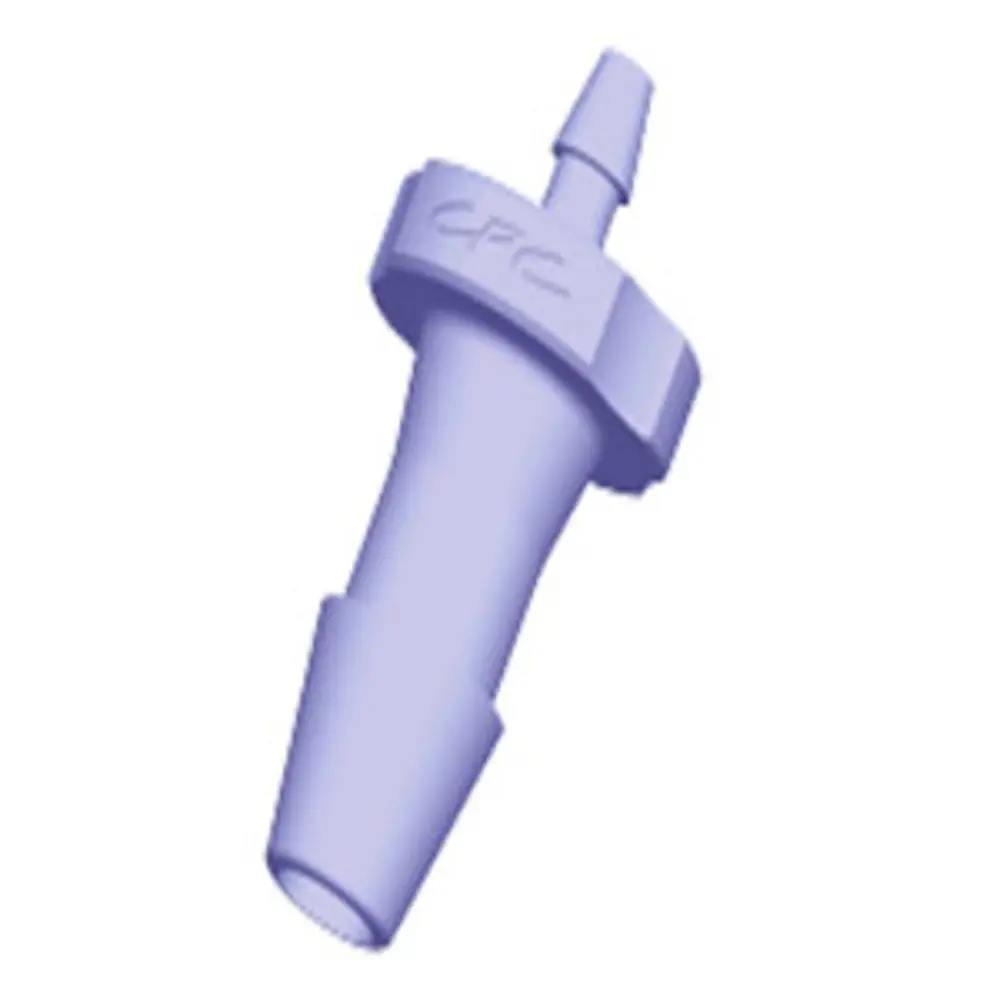 Hsr5291 Straight Reducer Fitting Purple Tint Polycarbonate 5/32 Hb X 1/16 Hb 1