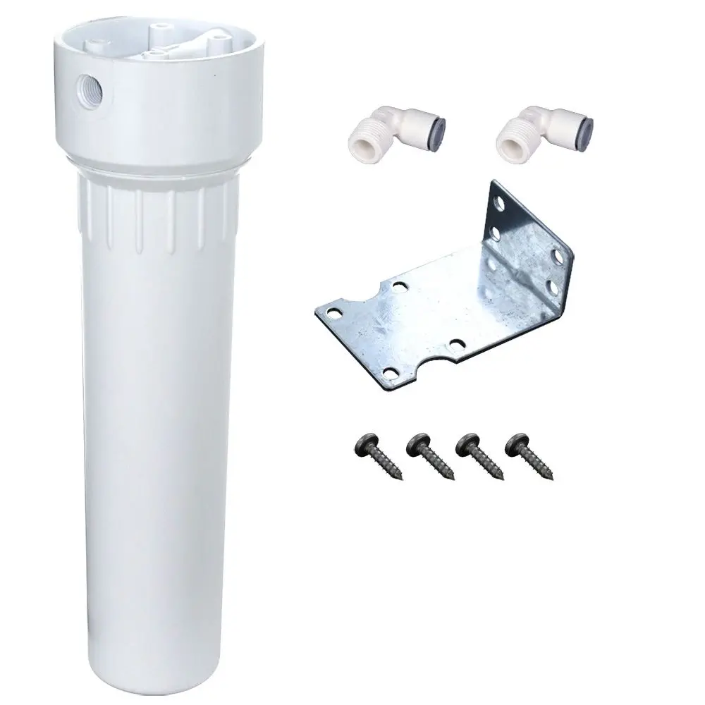 Space Saver Housing 3/8" Push-In, Bracket & Screws 1