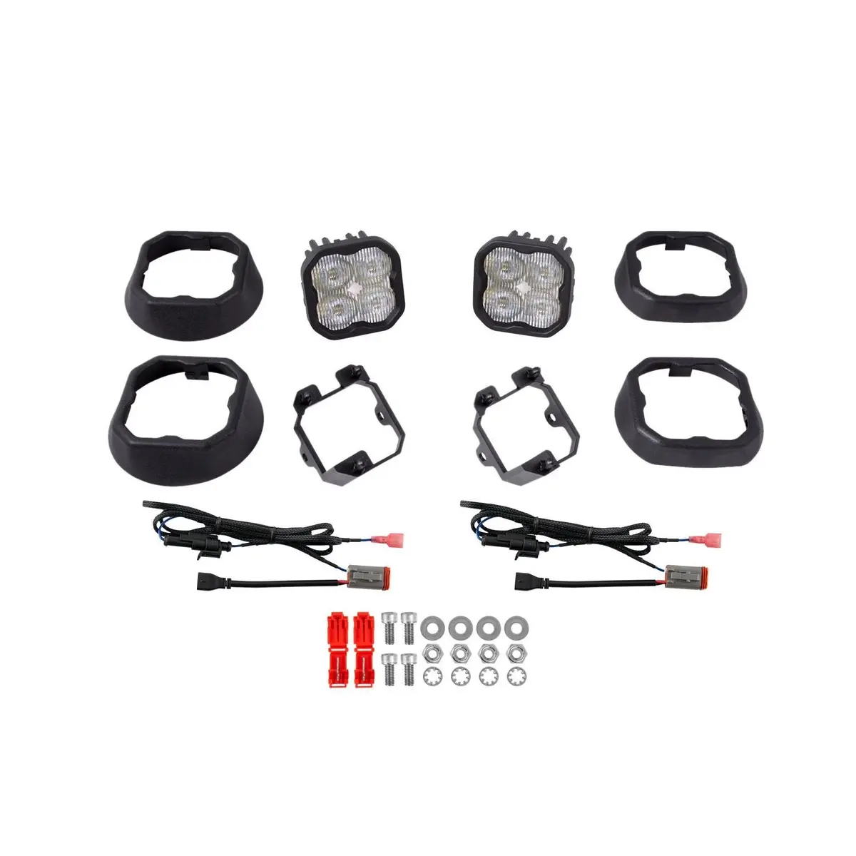 Diode Dynamics Ss3 Led Fog Light Kit, 2015-2019 Sierra Lml/L5p 1