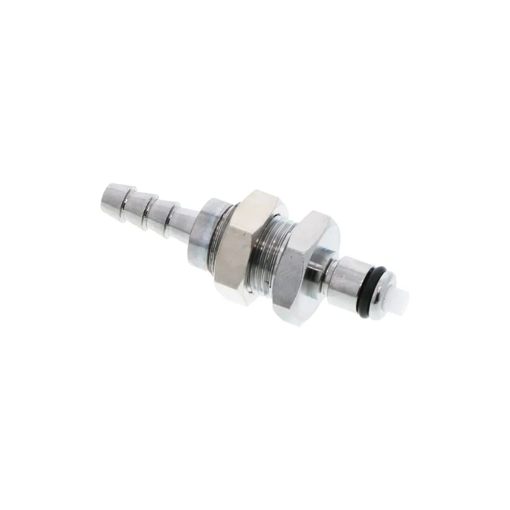 Mcd4203 Valved Panel Mount Hose Barb Coupling Insert 3/16 Id Barb 3