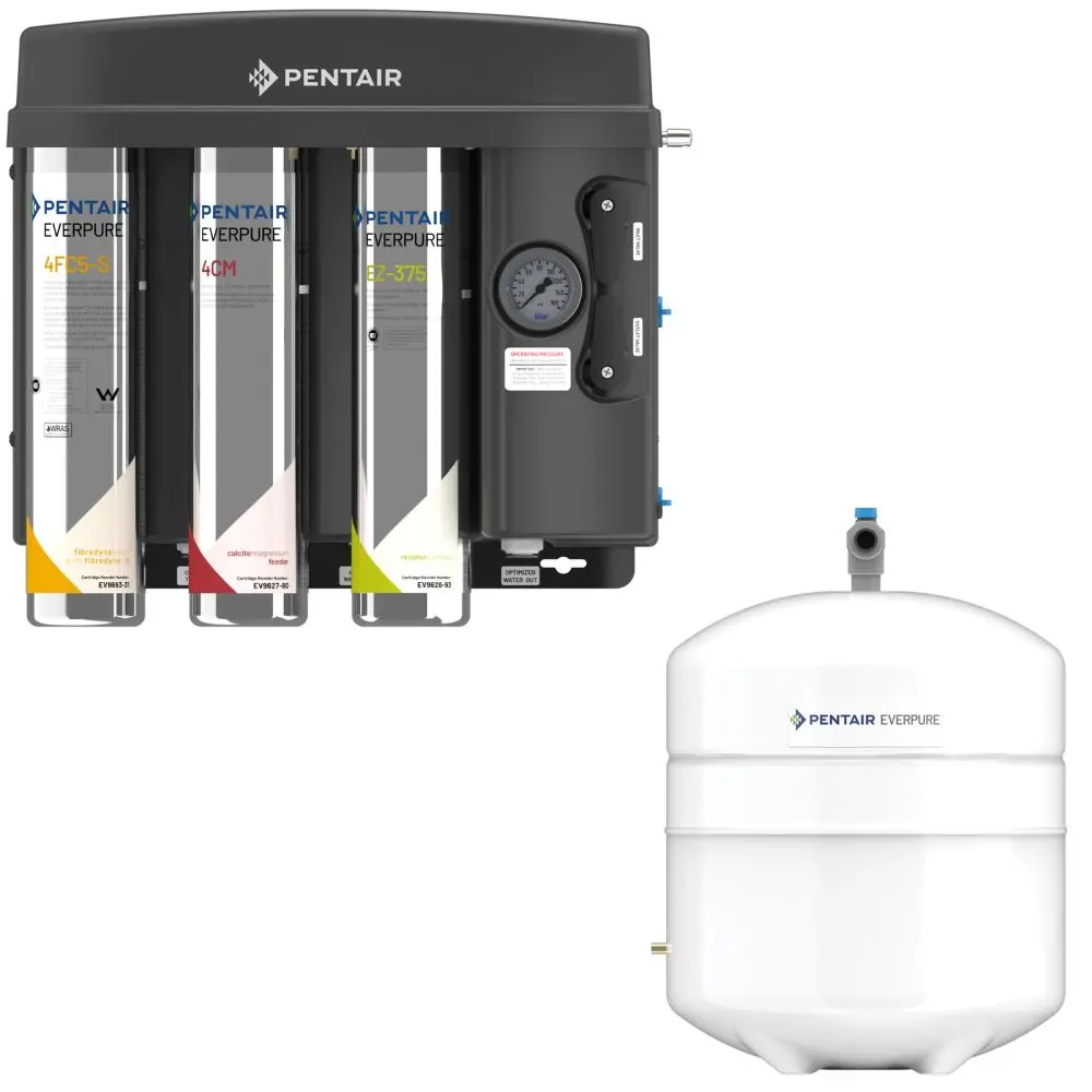 Everpure Ev9975-63 Ez-Ro System - 375 Gpd W/2 Gal Hydropneumatic Tank 1