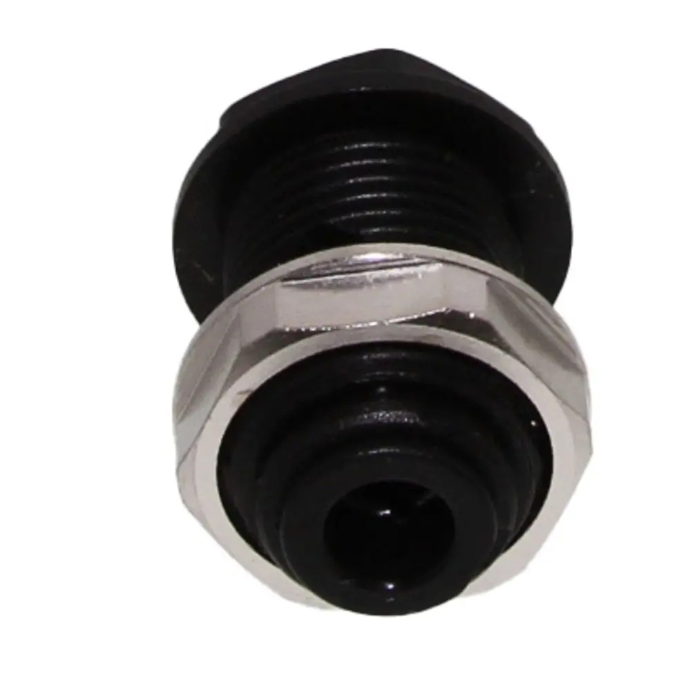 John Guest Bulkhead Connector Black Acetal - 8Mm X 8Mm 2