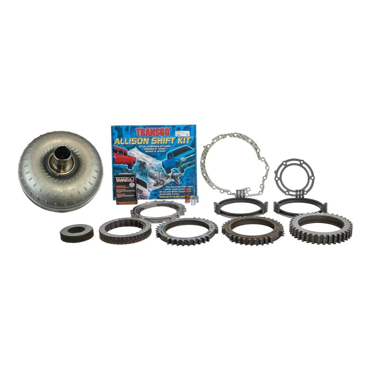 Dmaxstore Stage 3 Allison Transmission Kit W/Converter 550Hp, 2004.5-2005 Lly 1