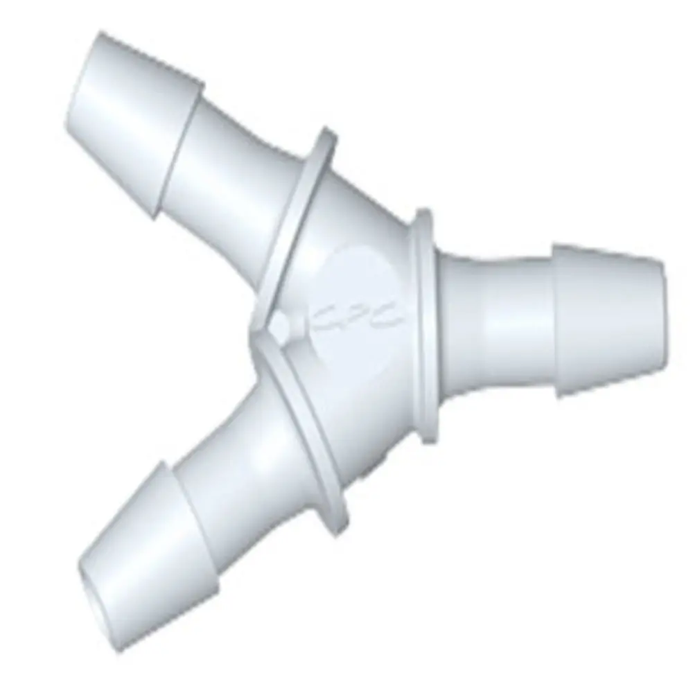 Hy370 Y Fitting Natural Pvdf 3/32 Hb X 3/32 Hb X 3/32 Hb 1
