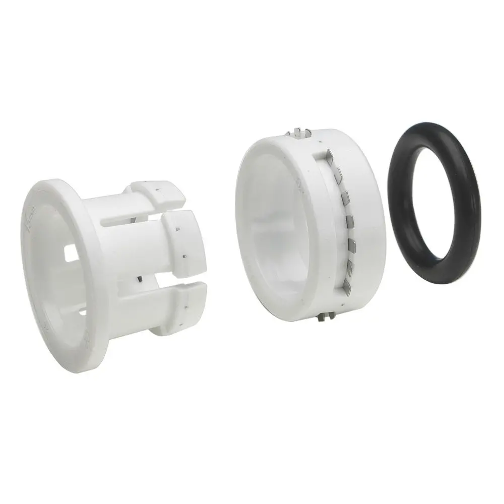 John Guest Plastic Half Cartridge - 1/4 White Single O-Ring 1