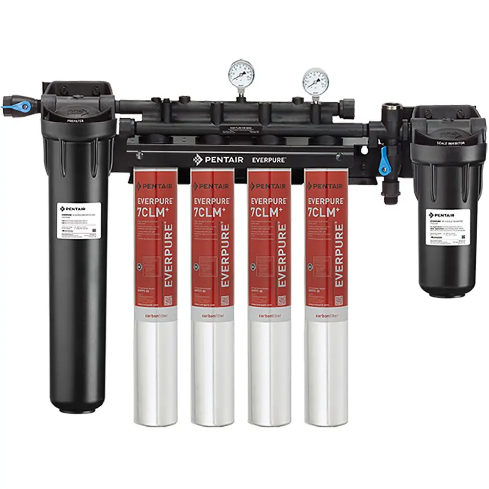 Everpure High Flow Csr Quad-7Clm Plus Chloramine Reduction Filter System 1