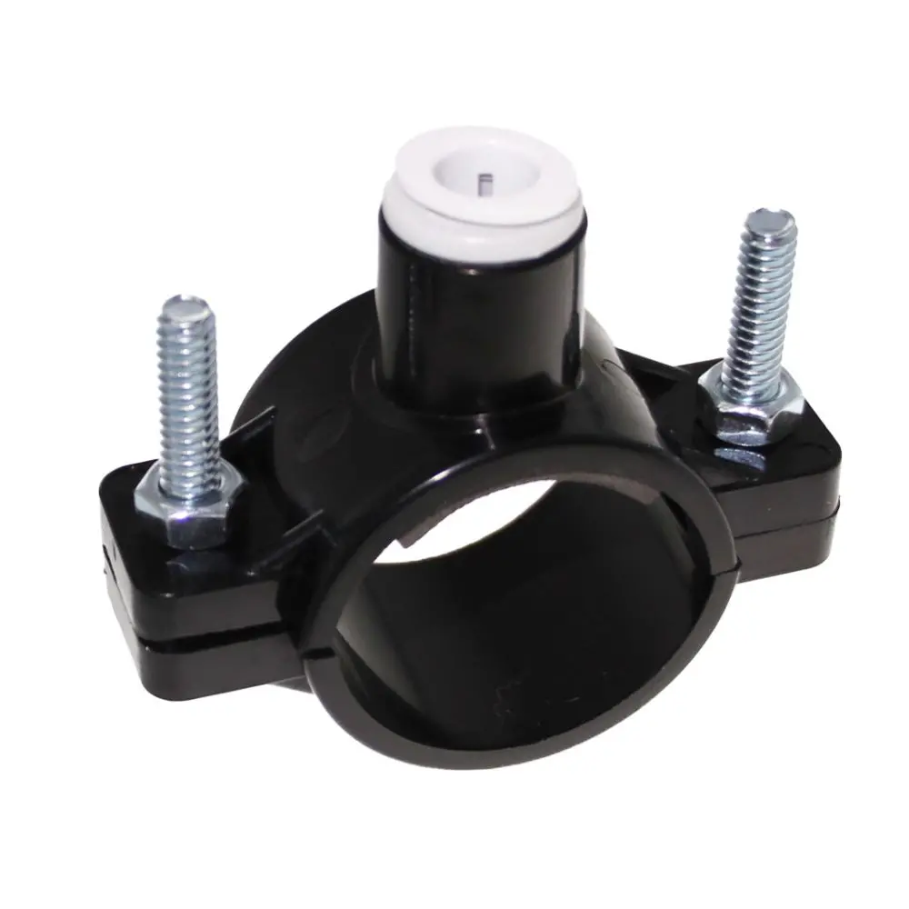 Drain Saddle 3/8" Qc W/ Gasket Applied For 1.5" Drain - Nxs Item, Not Sellable On Web 1