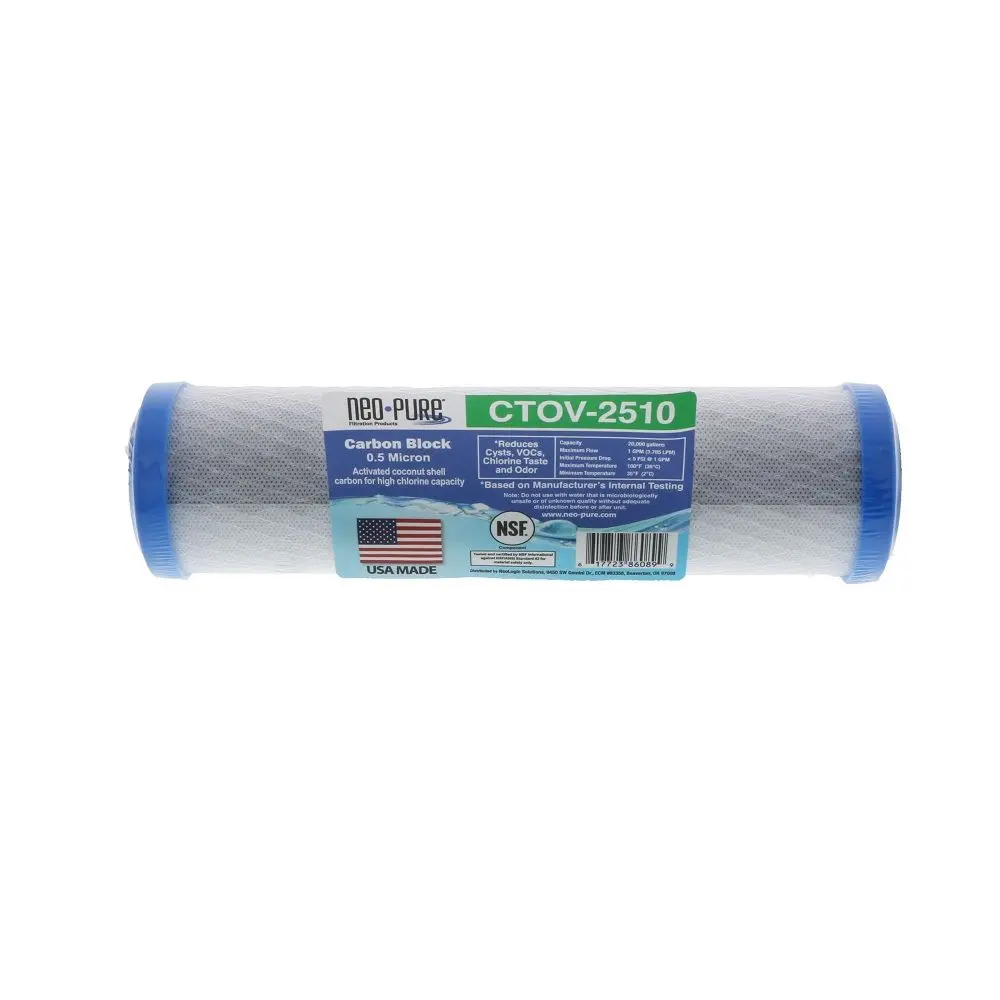Neo-Pure Ctov-2510 Carbon Block Filter Cartridge 1