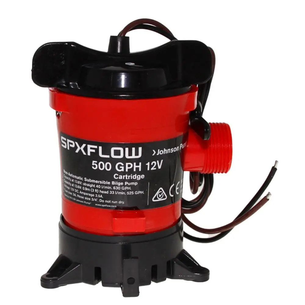 Johnson Cartridge - Submersible Bilge Pump 500 Gph 1